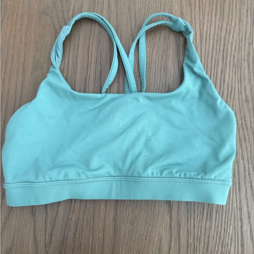 Lululemon energy bra sz 6 green